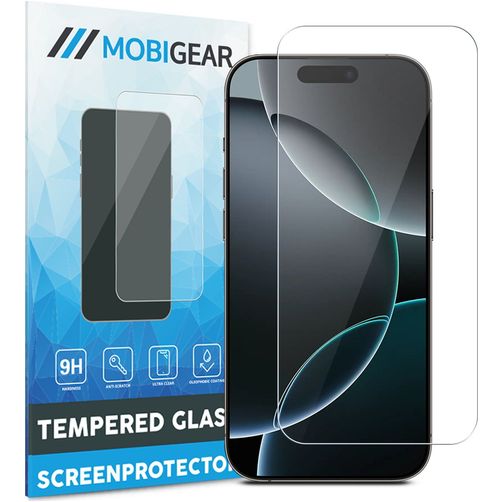 Mobigear iPhone 18 Pro Glazen Screenprotector - Case Friendly