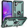 Mobigear Armor Ring Samsung Galaxy A05 Hoesje Hardcase Backcover Shockproof met Ringhouder - Groen
