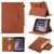 Mobigear Luxury iPad 9 (2021) Hoes Bookcase + Stylus Houder - Bruin