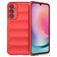 Mobigear Bumpy Samsung Galaxy A24 Hoesje Flexibel TPU Backcover - Rood