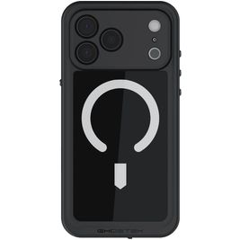 Ghostek Nautical Slim iPhone 17 Pro Max Waterdicht MagSafe Hoesje Hardcase Backcover Shockproof - Zwart