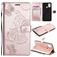 Mobigear Butterfly OPPO A53s Hoesje Bookcase Portemonnee - Roségoud