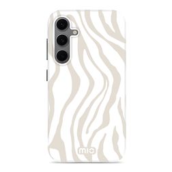 MIO Samsung Galaxy S24 FE MagSafe Hoesje Hardcase Backcover - Sandy Zebra