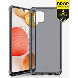 ITSkins SpectrumClear Samsung Galaxy A42 Hoesje Flexibel TPU Backcover Shockproof - Smoke
