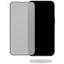 Mobilize iPhone 15 Pro Glazen Screenprotector Privacy - Case Friendly - Zwart