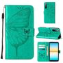 Mobigear Butterfly Sony Xperia 10 IV Hoesje Bookcase Portemonnee - Groen