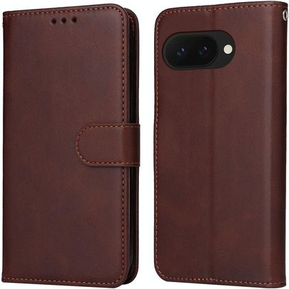 Mobigear Wallet Google Pixel 9a Hoesje Bookcase Portemonnee - Bruin