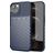 Mobigear Groove iPhone 13 Mini Hoesje Flexibel TPU Backcover - Blauw