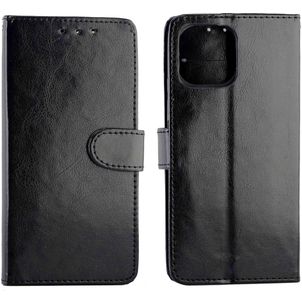 Mobigear Wallet Xiaomi Mi 11 Lite Hoesje Bookcase Portemonnee - Zwart