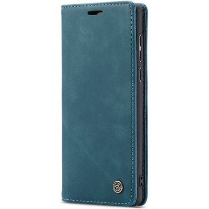 Caseme 013 Samsung Galaxy A71 Hoesje Bookcase Portemonnee - Blauw