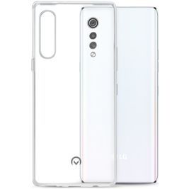 Mobilize Gelly Doorzichtig LG Velvet Hoesje Flexibel TPU Backcover - Transparant