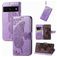 Mobigear Butterfly Google Pixel 7 Pro Hoesje Bookcase Portemonnee - Paars