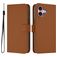 Mobigear Urban Wallet iPhone 16 Hoesje Bookcase Portemonnee - Bruin
