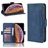 Mobigear Slide Wallet iPhone 11 Hoesje Bookcase Portemonnee - Blauw