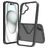 Mobigear Crystal iPhone 16 Plus Hoesje Hardcase Backcover - Zwart
