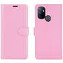 Mobigear Classic OnePlus Nord N100 Hoesje Bookcase Portemonnee - Roze