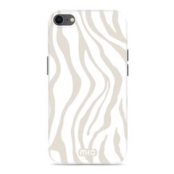 MIO iPhone SE (2020) MagSafe Hoesje Hardcase Backcover - Sandy Zebra