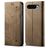 Mobigear Ranch Google Pixel 9 Hoesje Bookcase Portemonnee - Khaki