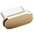 Mobigear Essentials Aluminium Anti-stofplug - USB-C - Goud (2-Pack)