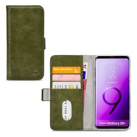 Mobilize Elite Gelly Samsung Galaxy S9 Plus Hoesje Bookcase Portemonnee - Groen