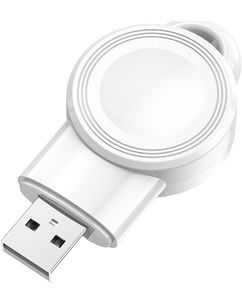 Mobigear Magnetic Keyring Oplader Apple Watch 2.5W 1A - Wit