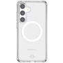 ITSKINS Level 2 HybridMagClear R Doorzichtig Samsung Galaxy S25 MagSafe Hoesje Hardcase Backcover Shockproof - Transparant