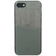 Valenta Card Slot iPhone SE (2022) Hoesje Echt Leer Backcover met Pasjeshouder - Grijs