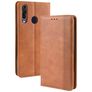Mobigear Sensation Wiko View 3 Pro Hoesje Bookcase Portemonnee - Cognac