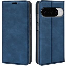 Mobigear Retro Slim Google Pixel 10 Hoesje Bookcase Portemonnee - Donkerblauw