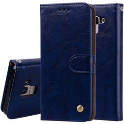 Mobigear Wallet Samsung Galaxy J6 (2018) Hoesje Bookcase Portemonnee - Blauw