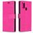 Mobigear Wallet Samsung Galaxy A21s Hoesje Bookcase Portemonnee - Magenta