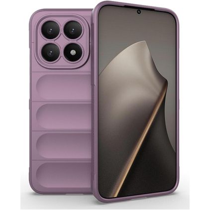 Mobigear Bumpy Xiaomi 15T Hoesje Flexibel TPU Backcover - Paars