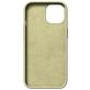 Nudient Base iPhone 15 Siliconen Hoesje Backcover - Pale Yellow
