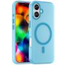 Mobigear Shockproof iPhone 17 MagSafe Hoesje Hardcase Backcover - Blauw