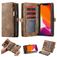 Caseme 008 iPhone 11 Pro Max Hoesje Uitneembare 2in1 Bookcase Portemonnee - Bruin