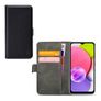 Mobilize Classic Gelly Wallet Samsung Galaxy A03s Hoesje Bookcase Portemonnee - Zwart