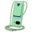 Mobigear Lanyard Card Google Pixel 10a Siliconen Hoesje met koord en Pasjeshouder - Groen
