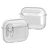 Mobigear Crystal Clip Apple AirPods 4 Hardcase Hoesje - Transparant