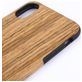 Mobigear Nature iPhone XS Hoesje Flexibel TPU Backcover - Teak