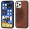 Mobigear Mandala iPhone 12 Pro Max Hoesje Hardcase Backcover - Bruin