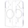 Mobiparts Hardcover Doorzichtig iPhone 16 MagSafe Hoesje Hardcase Backcover - Transparant