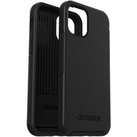 OtterBox Symmetry iPhone 12 Hoesje Hardcase Backcover Shockproof - Zwart