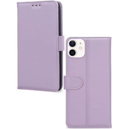 Mobilize Premium Gelly Wallet iPhone 11 Hoesje Bookcase Portemonnee - Paars