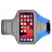 Mobigear Easy Fit Telefoonhouder Hardlopen OPPO Find X6 Pro Sport Hoesje Neopreen Sportarmband - Blauw