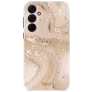 MIO Samsung Galaxy A35 MagSafe Hoesje Hardcase Backcover - Gold Marble