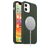 Mobigear Rubber Touch iPhone 12 Mini Siliconen MagSafe Hoesje Backcover - Groen