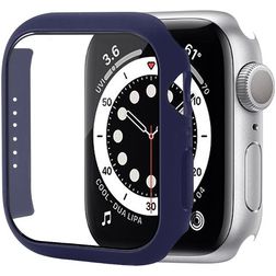 Mobigear Colors Apple Watch - 45 mm Hardcase Hoesje - Donkerblauw