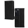Mobilize Wallet iPhone 13 Mini Hoesje Echt Leer Bookcase Portemonnee - Zwart