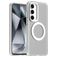 Mobigear Shockproof Samsung Galaxy S24 FE MagSafe Hoesje Hardcase Backcover - Wit