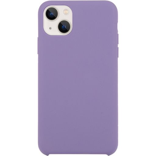 Mobigear Rubber Touch iPhone 15 Siliconen Hoesje Backcover - Paars